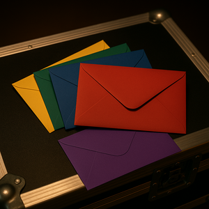 Coloured Envelopes Refill - The Score - Pro-Kit