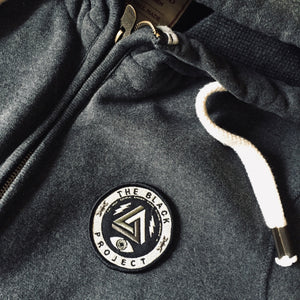 Black Project Embroidered Badge
